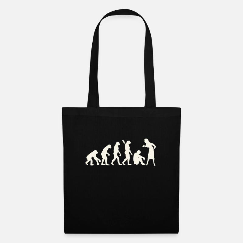 célibataire - Sac en tissu - noir