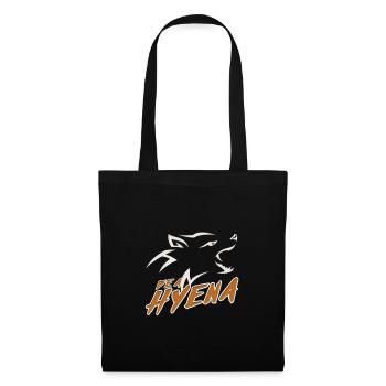 Hyena Africa Safari Savannah Gift - Sac en tissu - noir - Devant