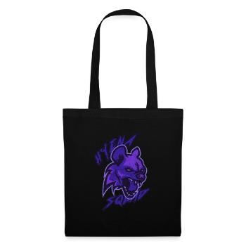 Hyena Africa Safari Savannah Gift - Sac en tissu - noir - Devant