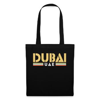 Dubai - Stoffbeutel - Schwarz - Vorne