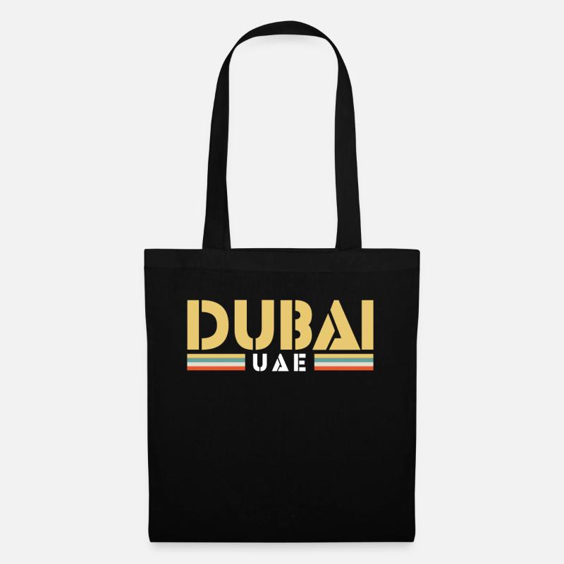 Dubai - Stoffbeutel - Schwarz