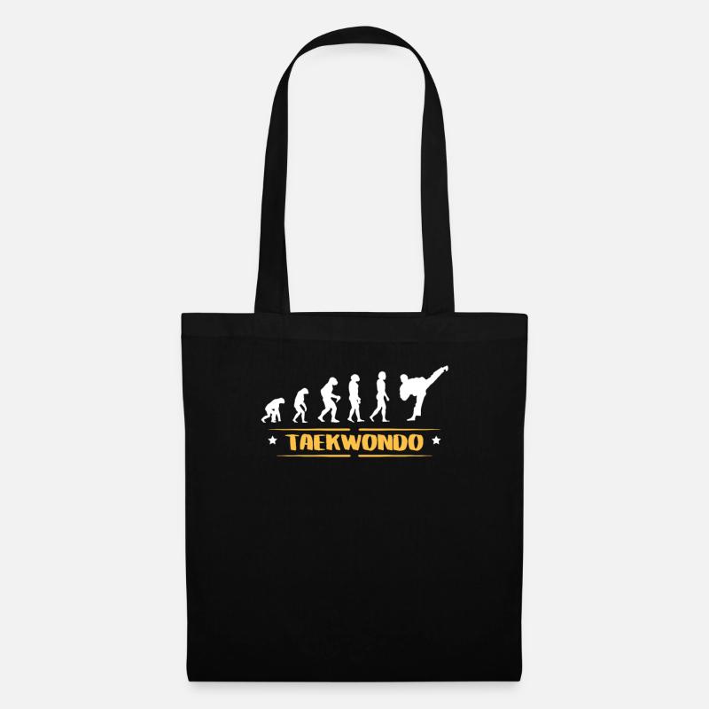 EVOLUTION TAEKWONDO - Sac en tissu - noir