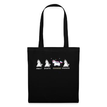 Educator The unicorn among the professions - Tote Bag - black - Front