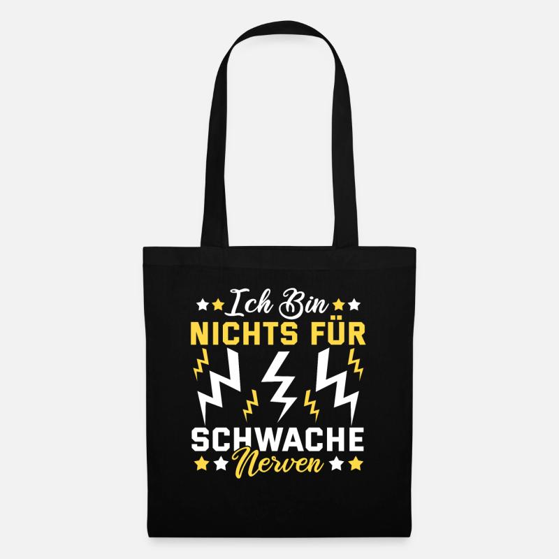 Lustiges Pubertät Nervensäge Zicke Geschenk Geek - Stoffbeutel - Schwarz