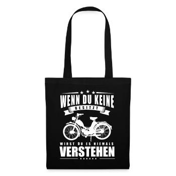 Wenn du keine Besitzt wirst du es nie Verstehen - Stoffbeutel - Schwarz - Vorne