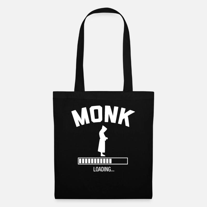 Future Monk - Stoffbeutel - Schwarz
