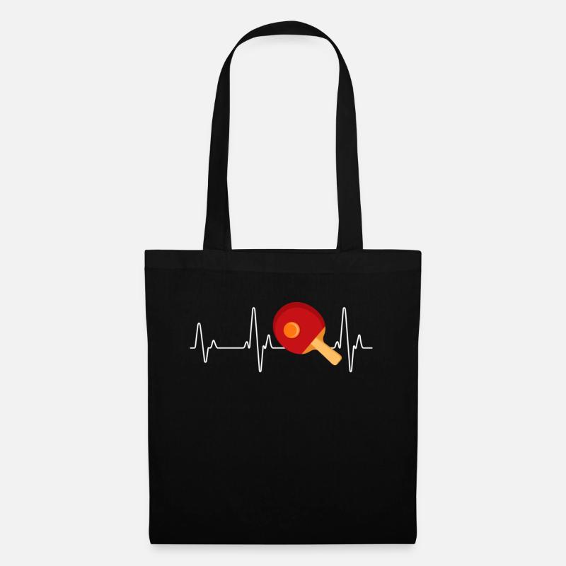 table tennis - Tote Bag - black