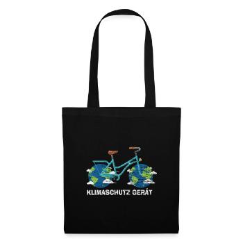 Les vendredis de la protection de l'environnement pour l'avenir - Sac en tissu - noir - Devant