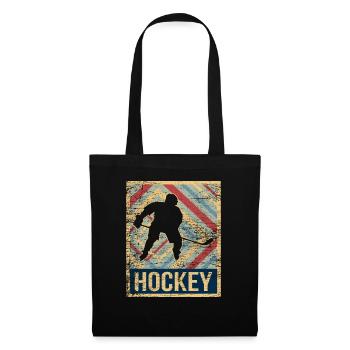 Hockey - Stoffbeutel - Schwarz - Vorne