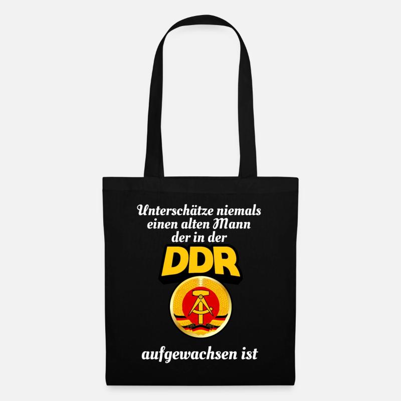 DDR - Stoffbeutel - Schwarz