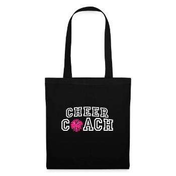 Cheerleading - Cheer Coach - Stoffbeutel - Schwarz - Vorne