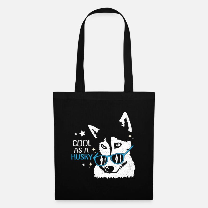Husky - Tote Bag - black