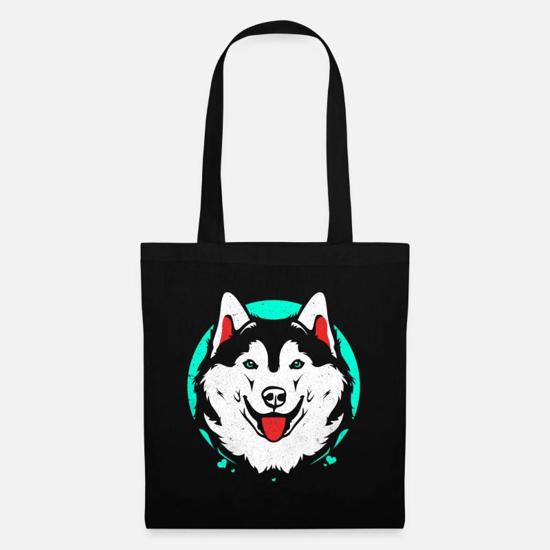 Husky - Tote Bag - black
