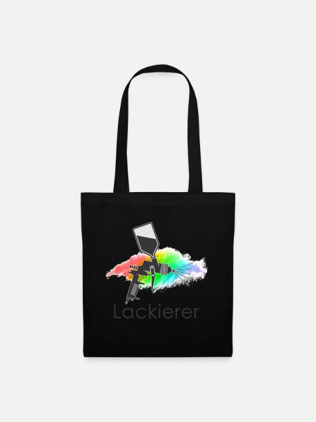 Lackierer - Stoffbeutel - Schwarz