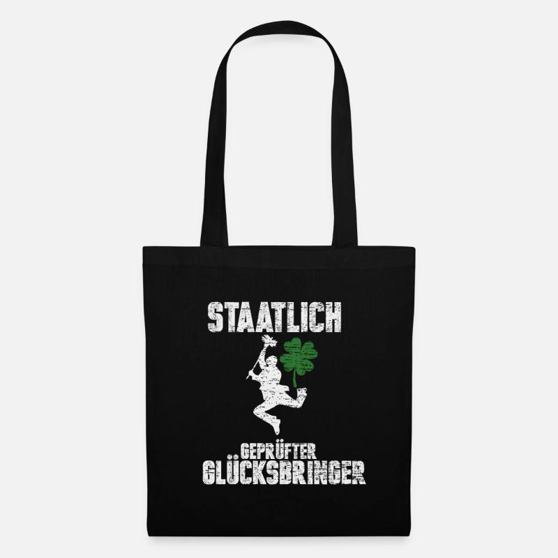 Schornsteinfeger Lustig - Stoffbeutel - Schwarz