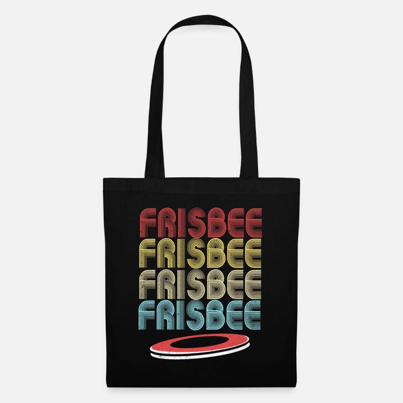 Frisbee - Stoffbeutel - Schwarz