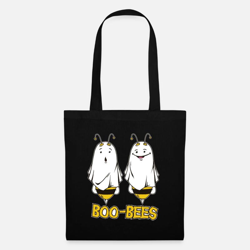 Boo Bees Halloween Bienen - Stoffbeutel - Schwarz