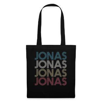 Jonas - Stoffbeutel - Schwarz - Vorne