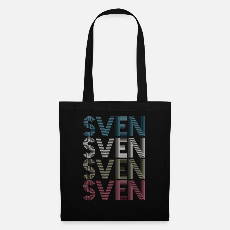 Sven - Sven Lustig - Stoffbeutel - Schwarz