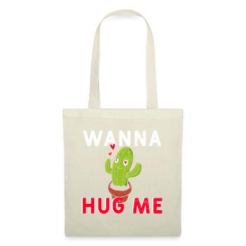 Cactus wanna hug me - Tote Bag - nature - Front