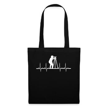 Surveyor surveyor surveying profession - Tote Bag - black - Front