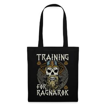 Formation pour le cadeau de chemise de Ragnarok pour les Vikings - Sac en tissu - noir - Devant
