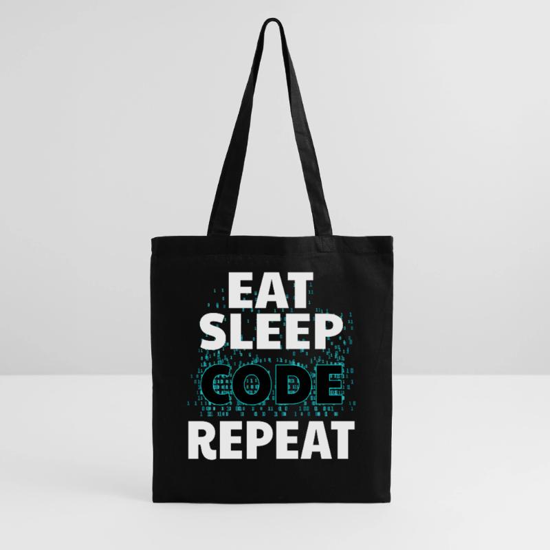 Eat Sleep Code Computer Science Programming Nerd Java Tote Bag