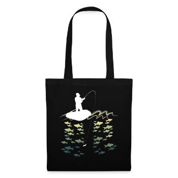 Fishing Anglers - Tote Bag - black - Front