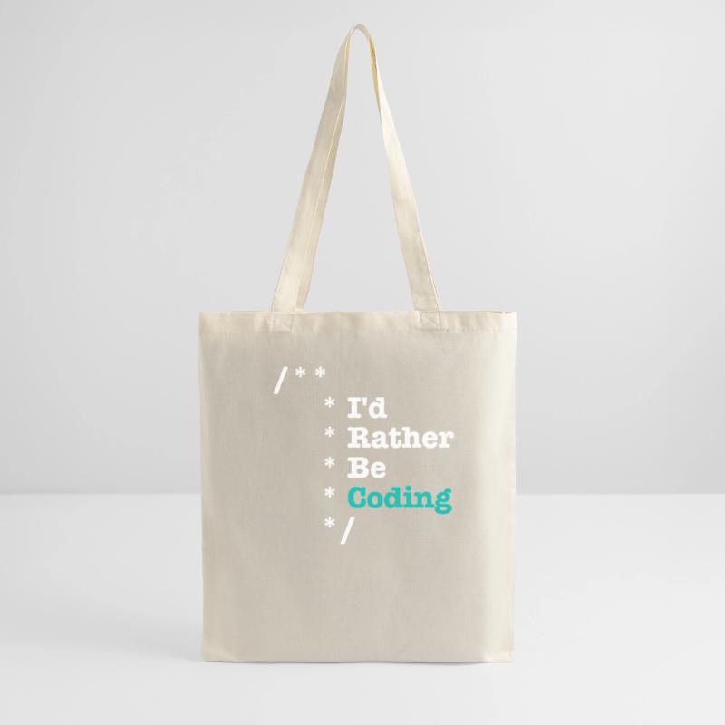 Id Rather Be Coding Comments - Computer Scientist Tote Bag