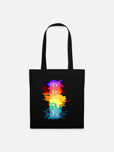 Gay Pride Gift - Tote Bag - black