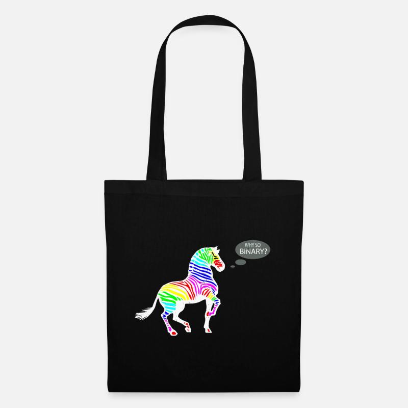 Gay Pride Geschenk - Stoffbeutel - Schwarz
