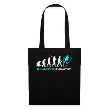 Saut à ski Evolution - Sac en tissu - noir - Devant