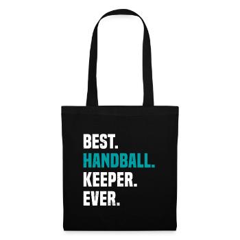 Gardien Gardien Gardien Club de Handball Lustig - Sac en tissu - noir - Devant