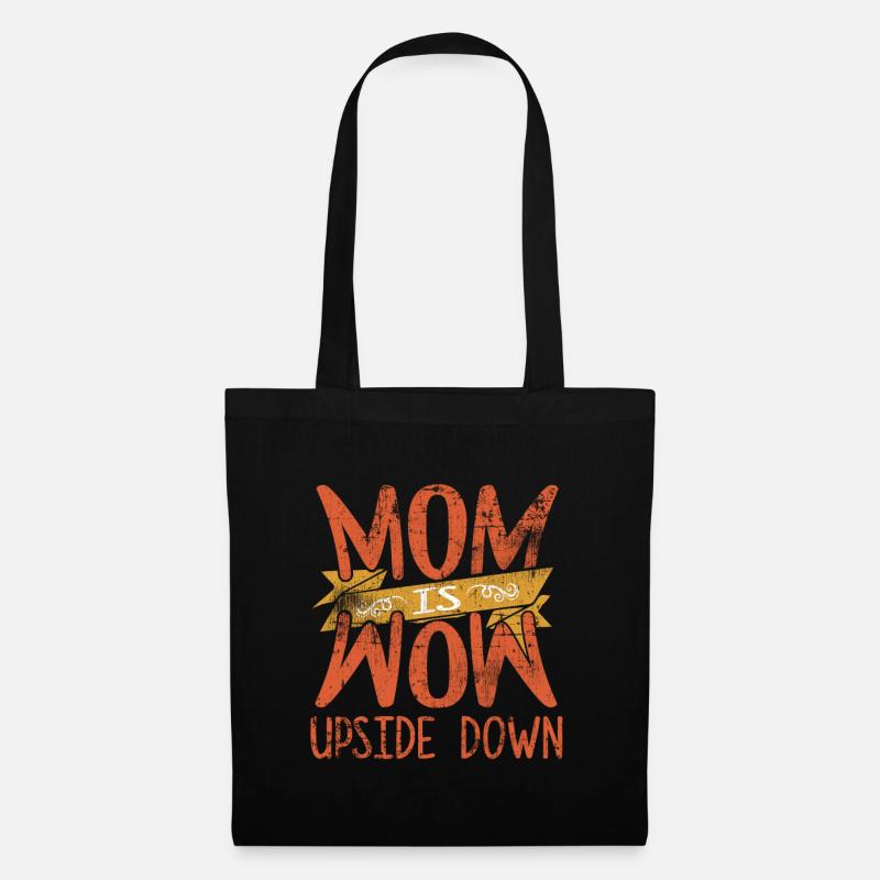 Mama - Stoffbeutel - Schwarz