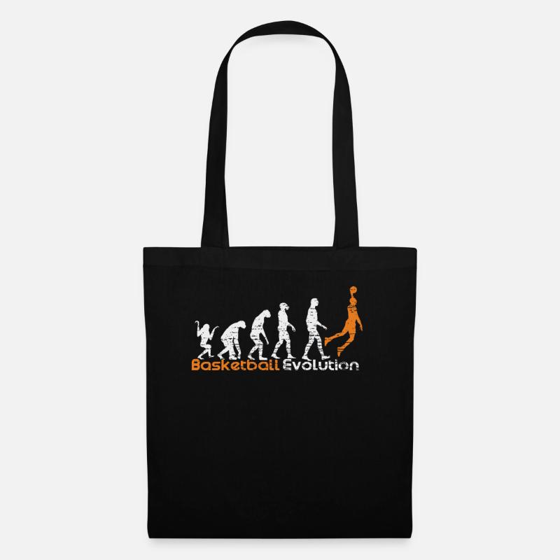 Basketball Evolution Sport Gift - Sac en tissu - noir