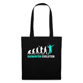 Badminton Evolution - Stoffbeutel - Schwarz - Vorne
