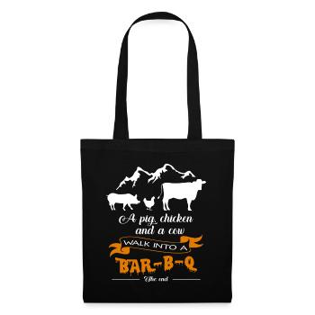 BBQ - Tote Bag - black - Front