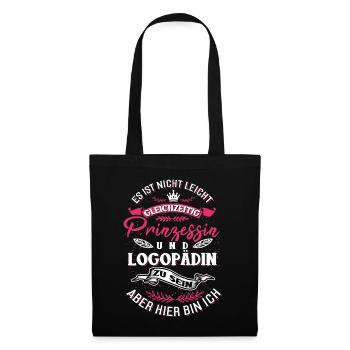 speech therapist - Tote Bag - black - Front