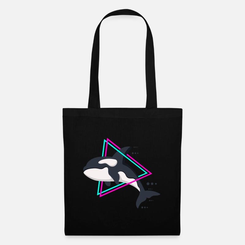 killer whale - Tote Bag - black