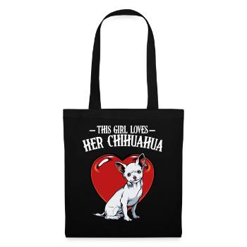 Chihuahua - Tote Bag - black - Front