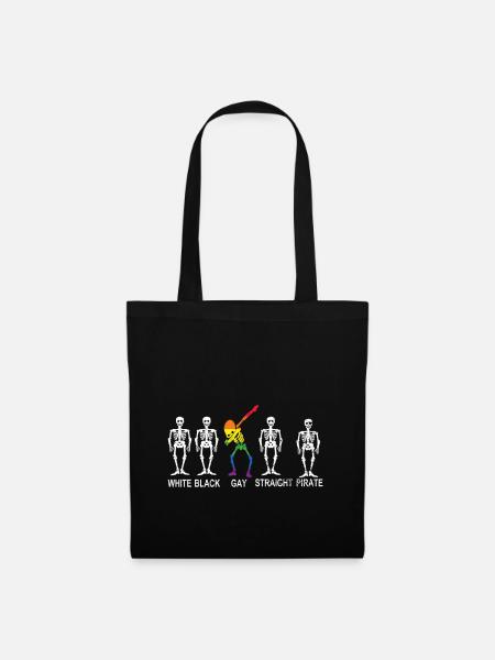 Cadeau Gay Pride - Sac en tissu - noir