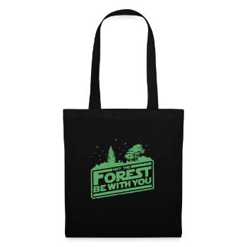 Déforestation - Que la forêt soit avec vous - Sac en tissu - noir - Devant