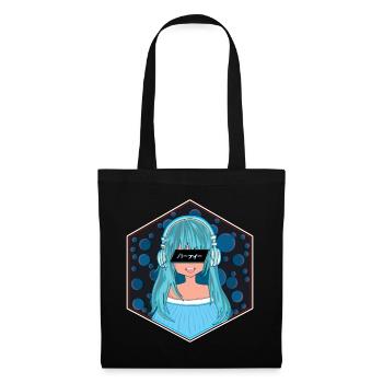 Anime Girls - Tote Bag - black - Front