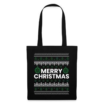 Merry Christmas Christmas Christmas Present - Tote Bag - black - Front