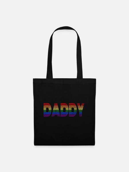 Gay Pride Geschenk - Stoffbeutel - Schwarz