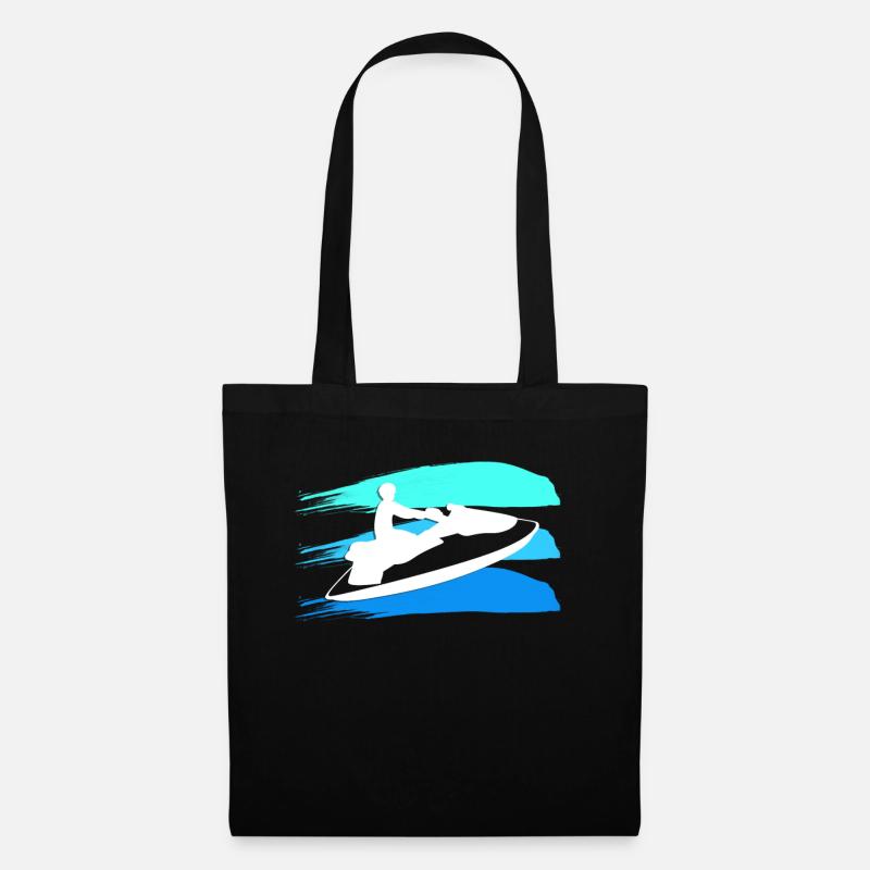 Jetski - Stoffbeutel - Schwarz
