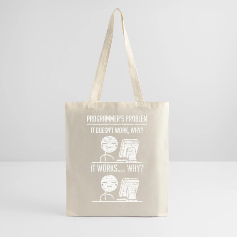 Programmieren Programmierer Codierung Stoffbeutel