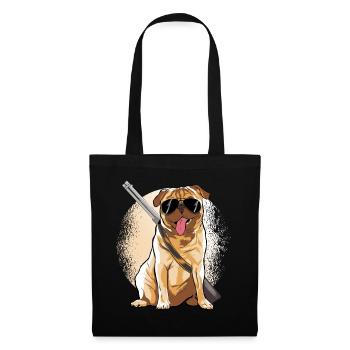 Mobs Hunter Dogs Tshirt - Tote Bag - black - Front