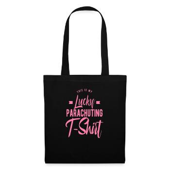 Parachutisme - Sac en tissu - noir - Devant