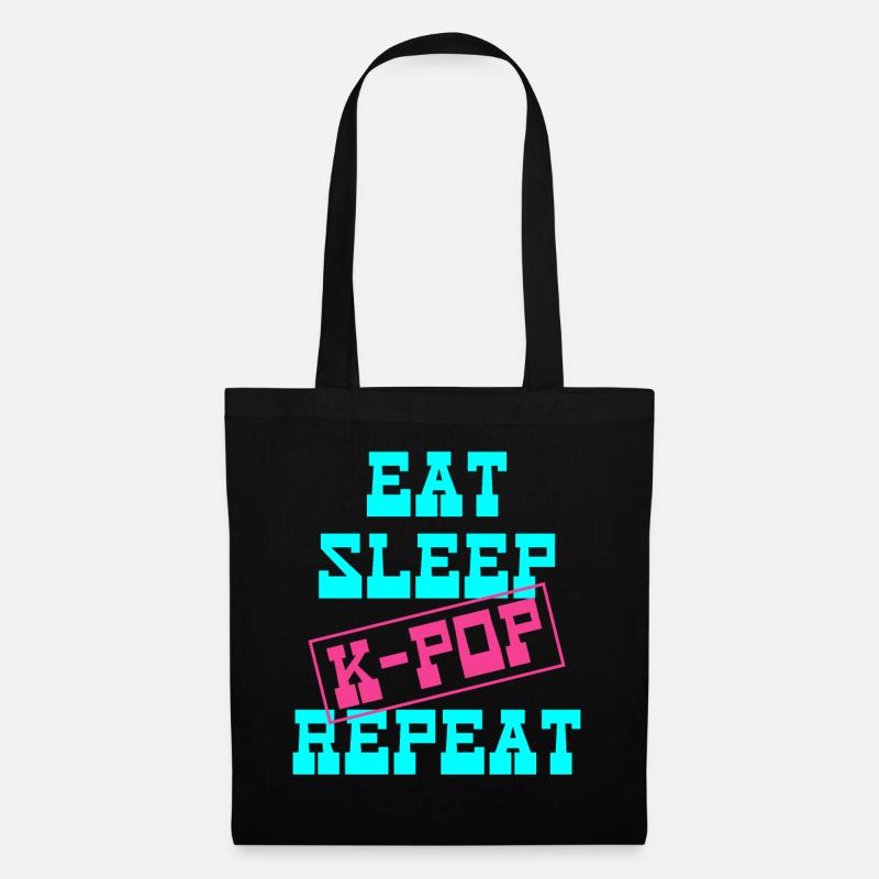 K-Pop - Tote Bag - black